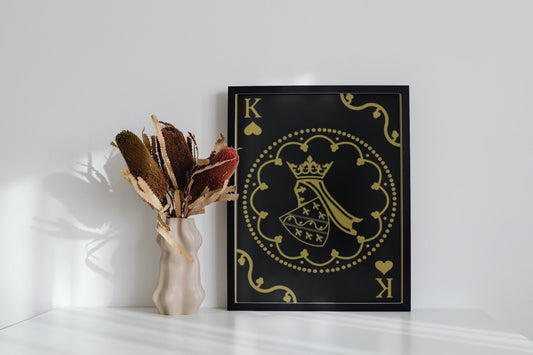 Kotromanići The Kings | Slika (poster) sa motivom ljiljana – patriotski simbol Bosne i Hercegovine