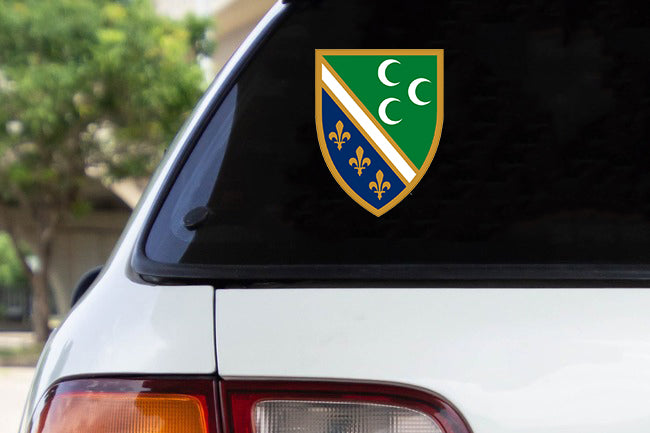 sandžak | naljepnica u boji €“ stiker naljepnica iz moja bosna shop