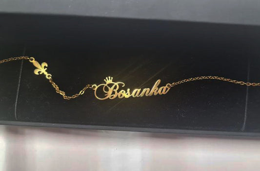 Bosanka sa ljiljanom | Lanac sa motivom ljiljana – patriotski simbol Bosne i Hercegovine