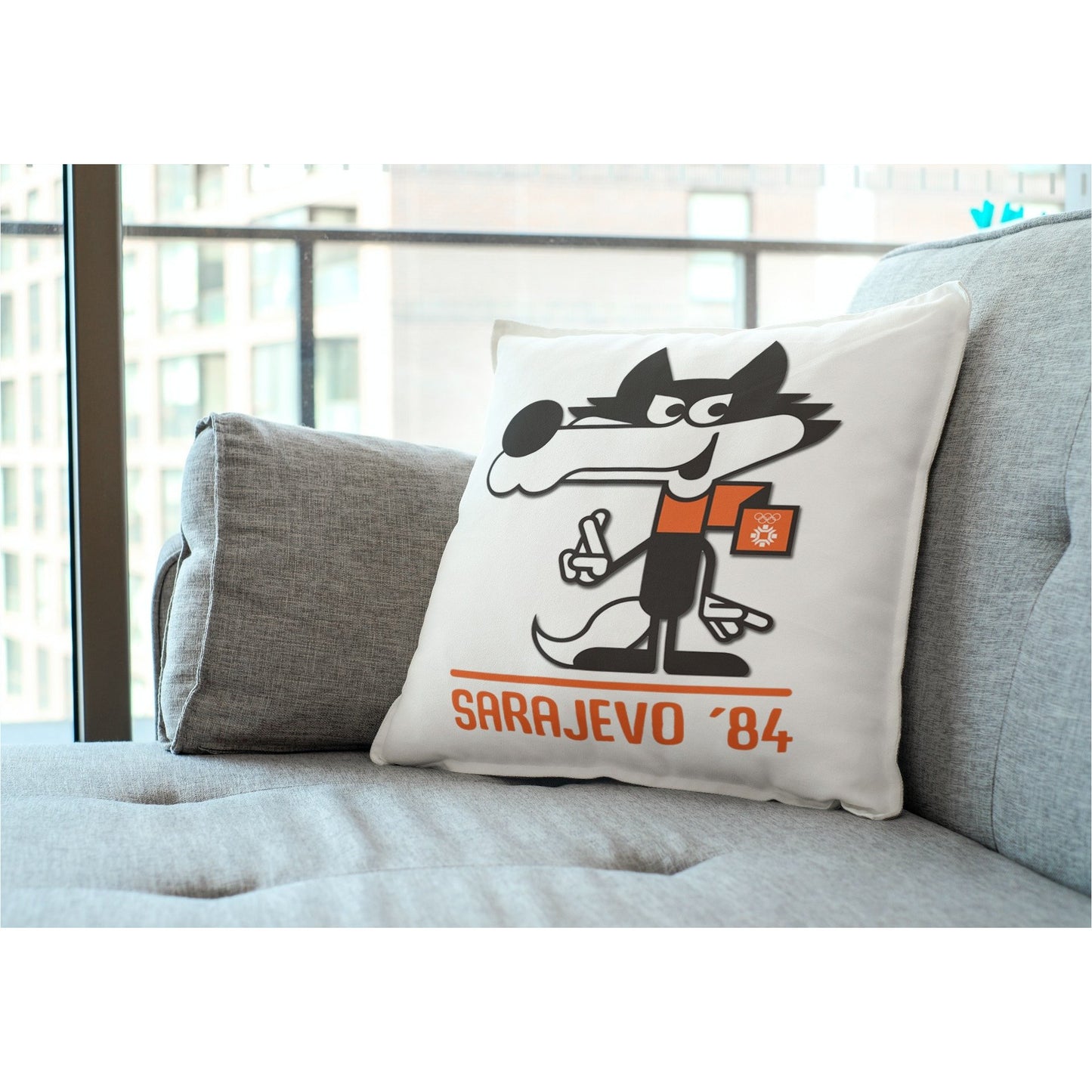 sarajevo vućko | jastuk (jastučnica) – proizvod sa motivima grada sarajeva