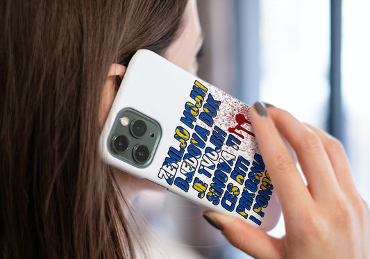 Zemljo mojih djedova | Maskica za telefon sa motivom ljiljana – patriotski simbol Bosne i Hercegovine