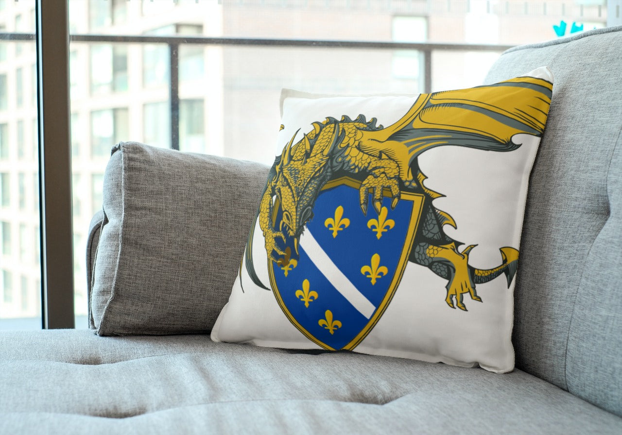 zmaj bosne | jastuk (jastučnica) – posteljina sa zmajem od bosne