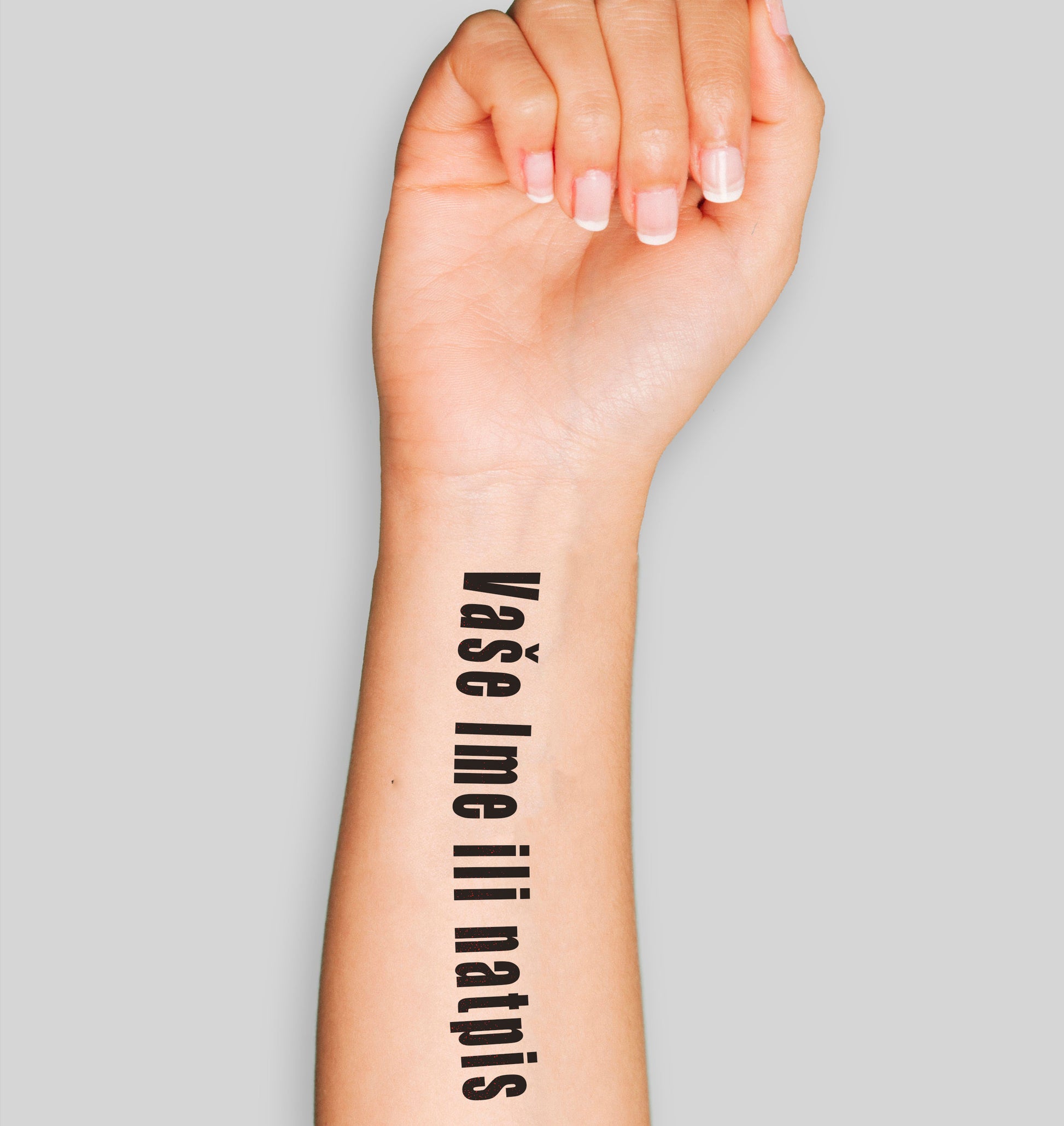 vaše ime | privremena tetovaza – proizvod iz moja bosna shop