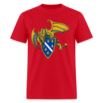 Zmaj Bosne | Majica kratki rukav - red