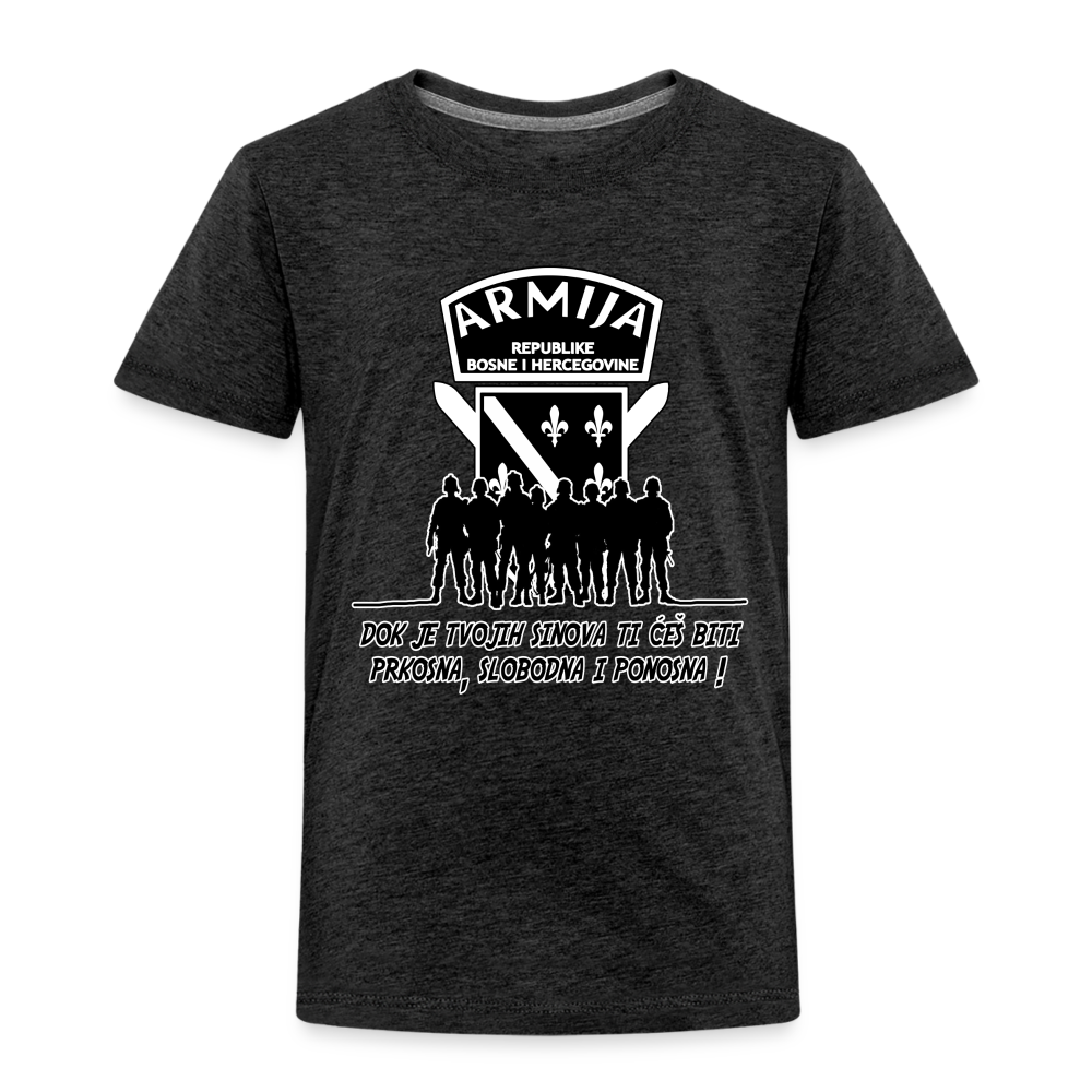 Armija BiH | Djecija majica - charcoal grey