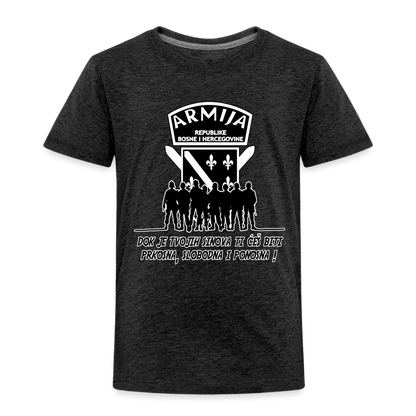 Armija BiH | Djecija majica - charcoal grey