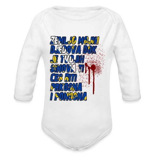 zemljo mojih djedova | bodi dugi rukav – proizvod iz moja bosna shop