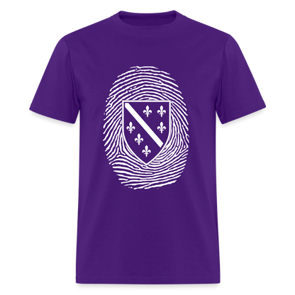 Bosanski Otisak | Majica kratki rukav - purple
