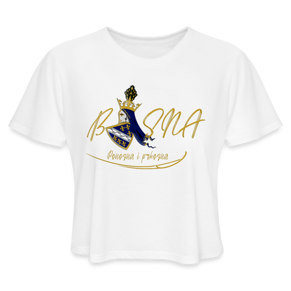 Bosna | Kratka zenska majica - white