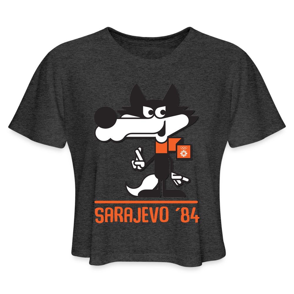 Sarajevo | Kratka zenska majica - deep heather