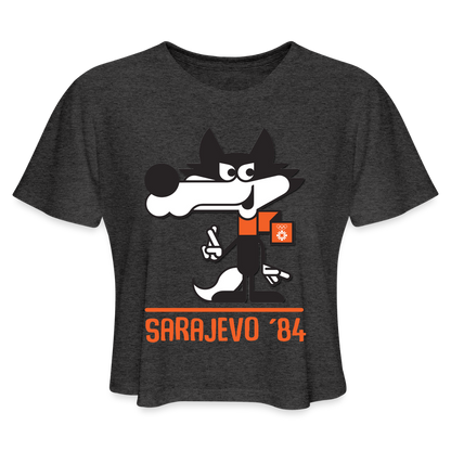 Sarajevo | Kratka zenska majica - deep heather