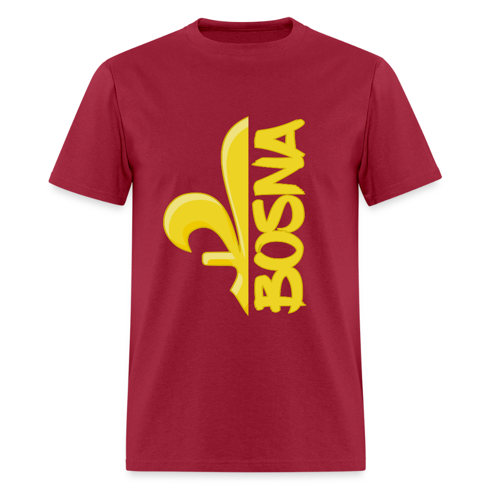 Ljiljan Bosna | Majica kratki rukav - dark red