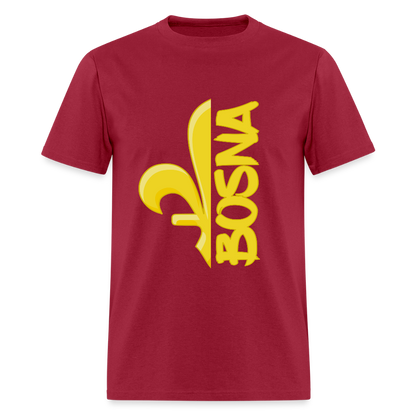 Ljiljan Bosna | Majica kratki rukav - dark red