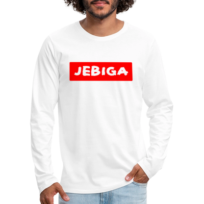 Jebiga | Majica dugi rukav - white