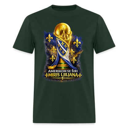 Miris ljiljana | Majica Kratki Rukav - forest green