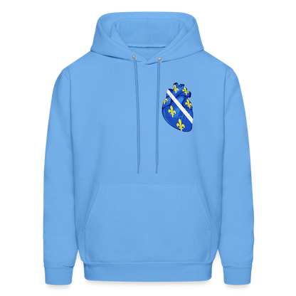 Srce puno ljiljanaj | Premium Duks - carolina blue