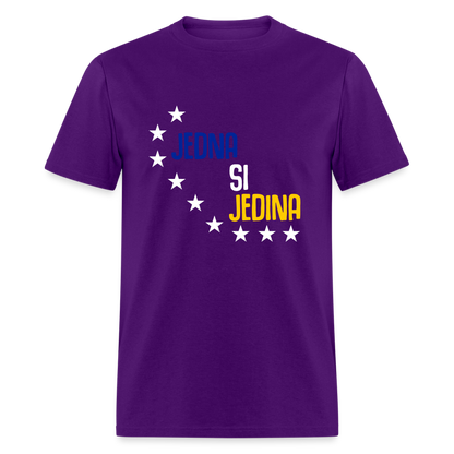 Jedna si jedina | Majica kratki rukav - purple