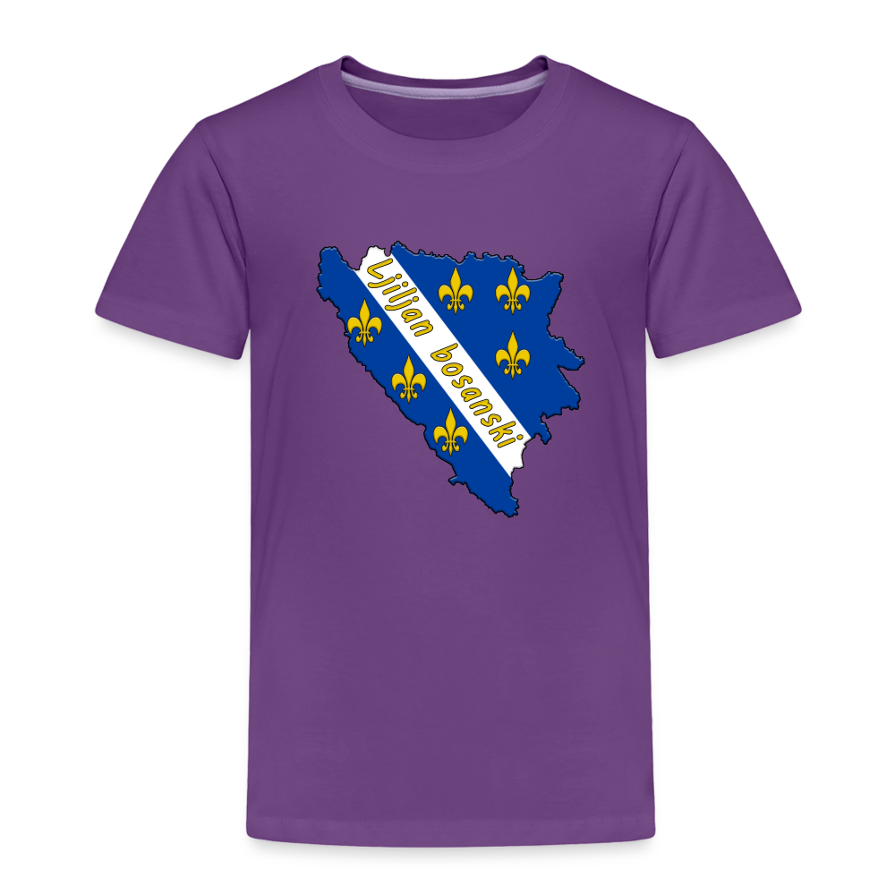 Bosna | Djecija majica - purple
