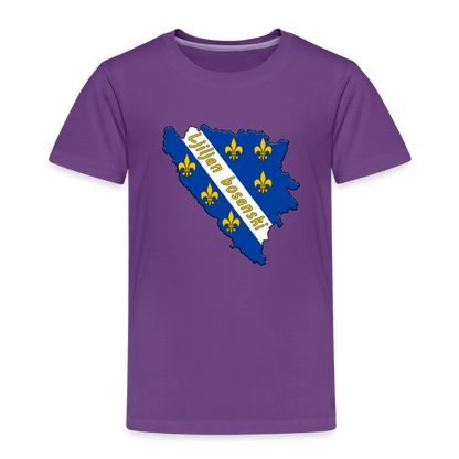 Bosna | Djecija majica - purple