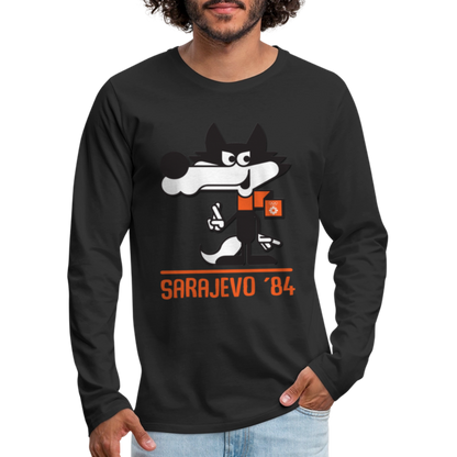 Sarajevo Vučko | Majica dugi rukav - black