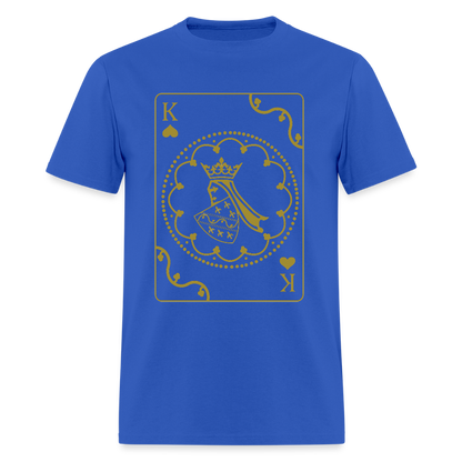 The King | Majica Kratki Rukav - royal blue