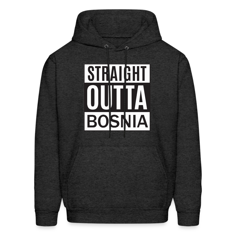 Straight Outta Bosnia | Premium Duks - charcoal grey