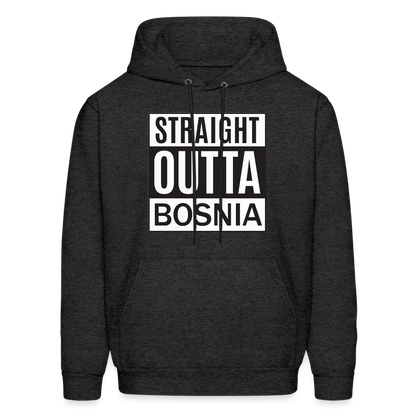 Straight Outta Bosnia | Premium Duks - charcoal grey