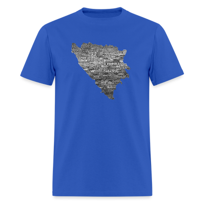 Gradovi BiH | Majica Kratki Rukav - royal blue