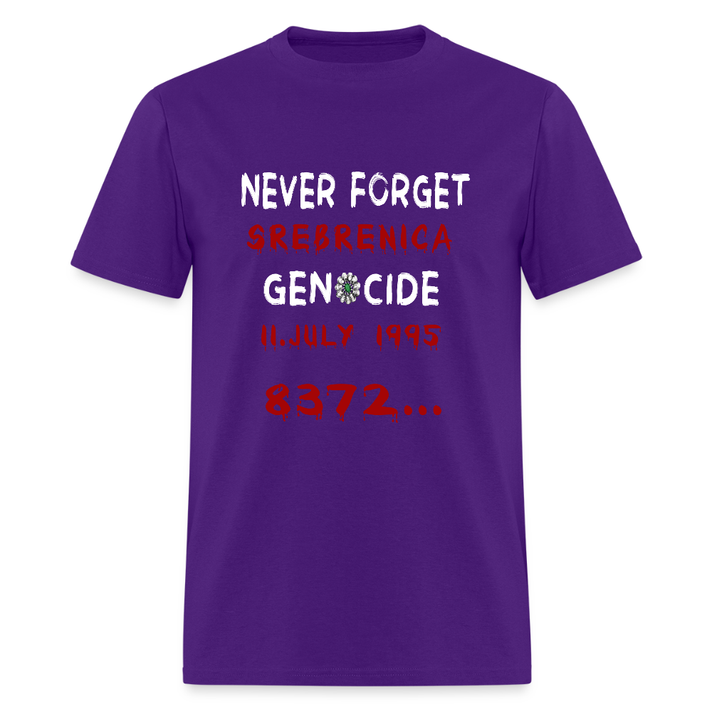Srebrenica | Majica kratki rukav - purple