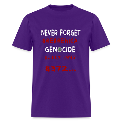 Srebrenica | Majica kratki rukav - purple