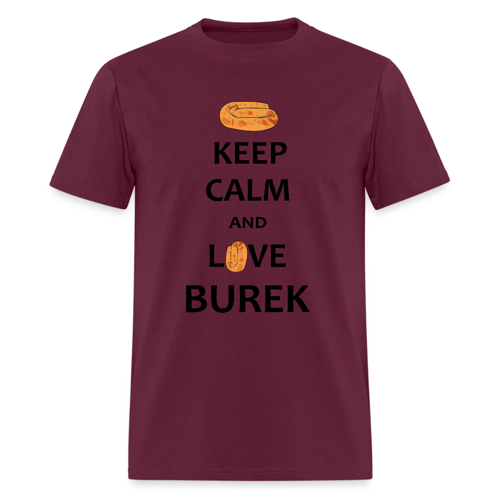 Burek | Majica kratki rukav - burgundy