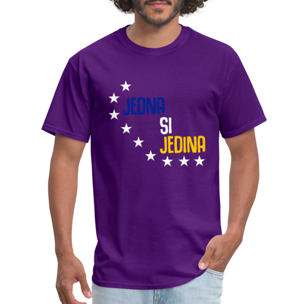 Jedna si jedina | Majica kratki rukav - purple