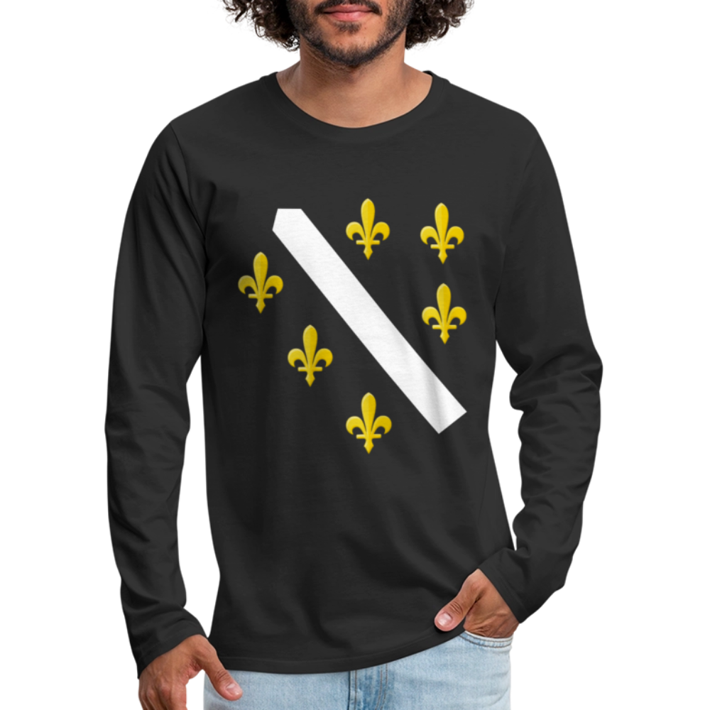 Ljiljani | Majica dugi rukav - black