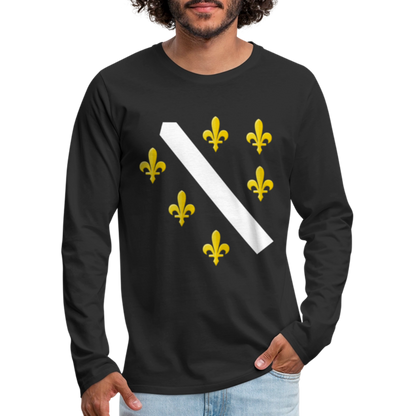 Ljiljani | Majica dugi rukav - black