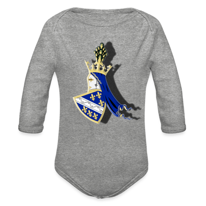 Kotromanici | Bodi dugi rukav - heather grey