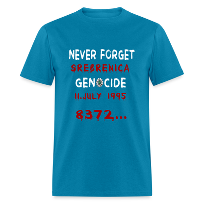 Srebrenica | Majica kratki rukav - turquoise