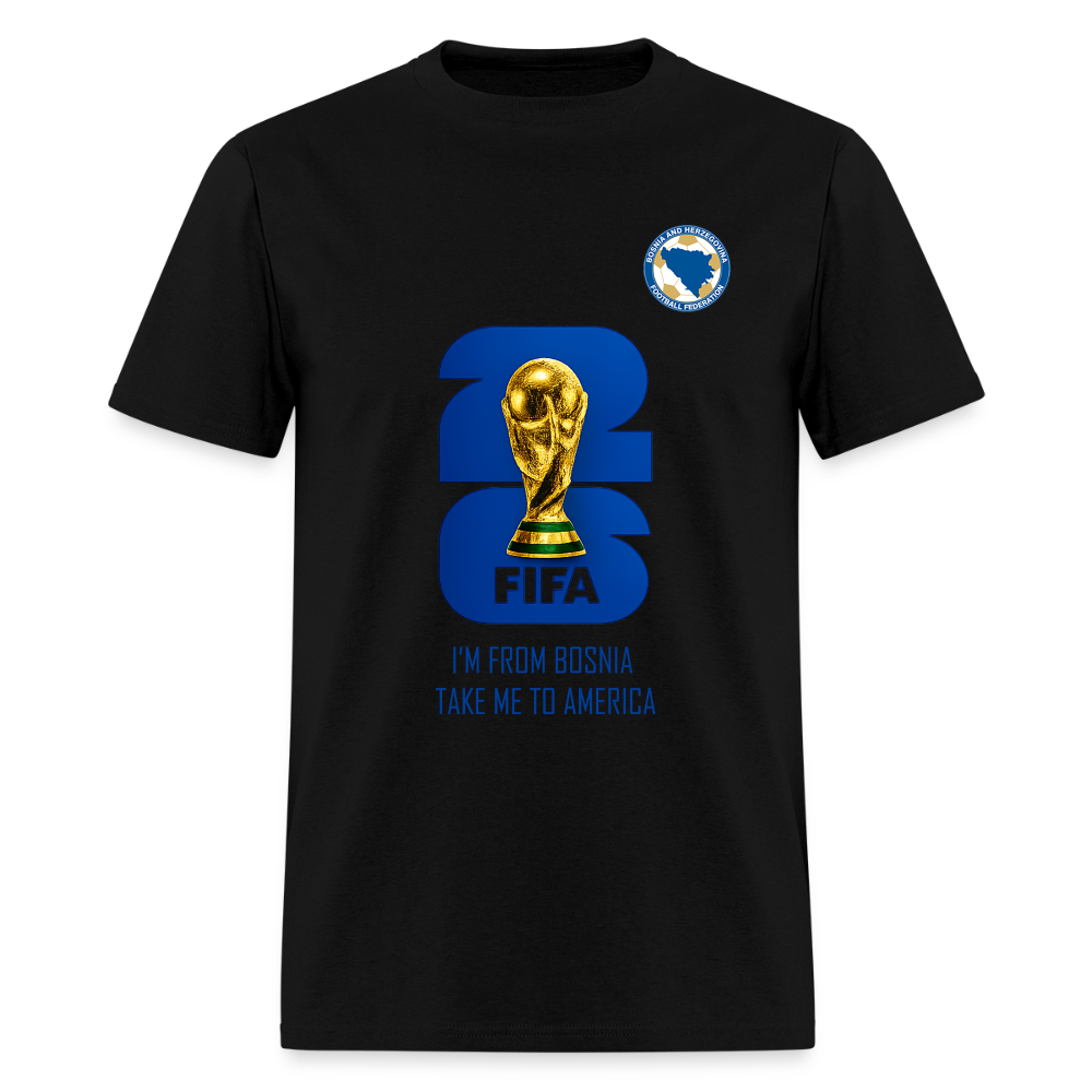 Take me to America | Majica Kratki Rukav - black