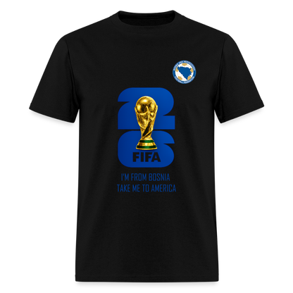 Take me to America | Majica Kratki Rukav - black