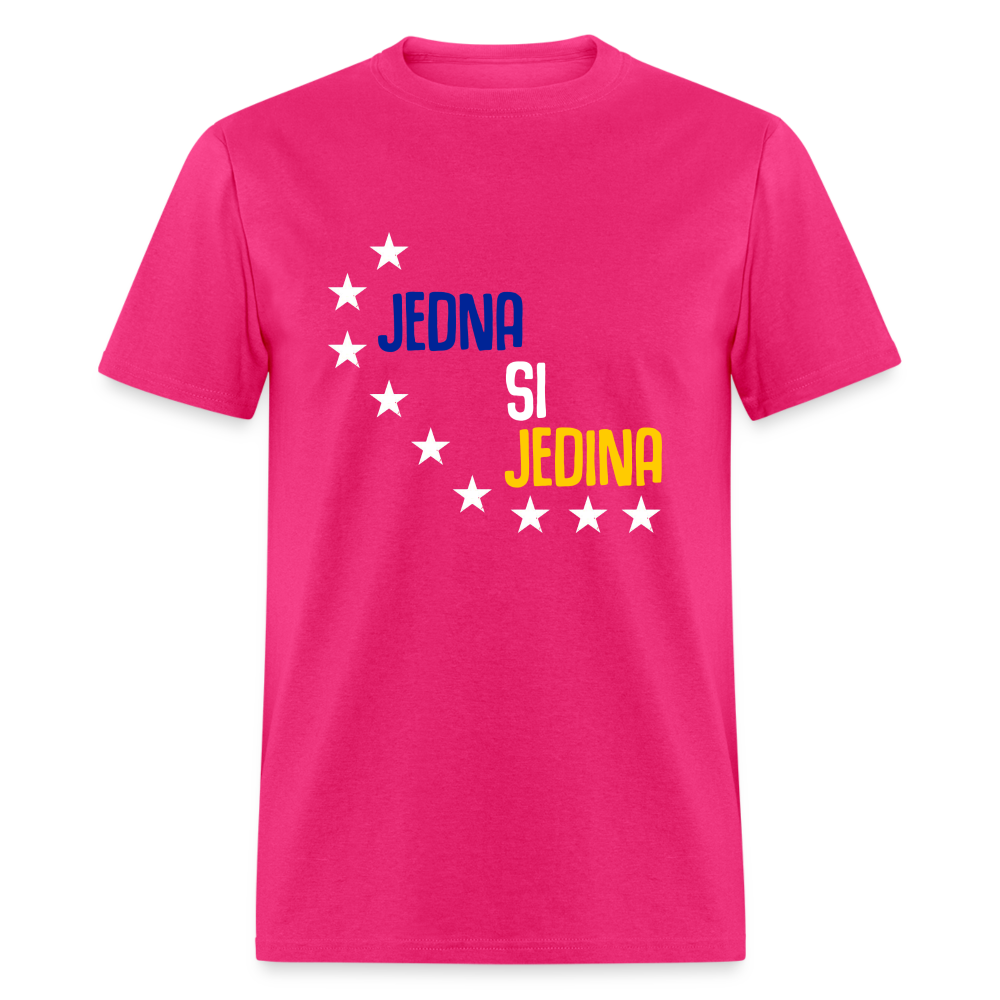 Jedna si jedina | Majica kratki rukav - fuchsia