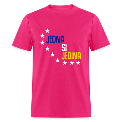 Jedna si jedina | Majica kratki rukav - fuchsia