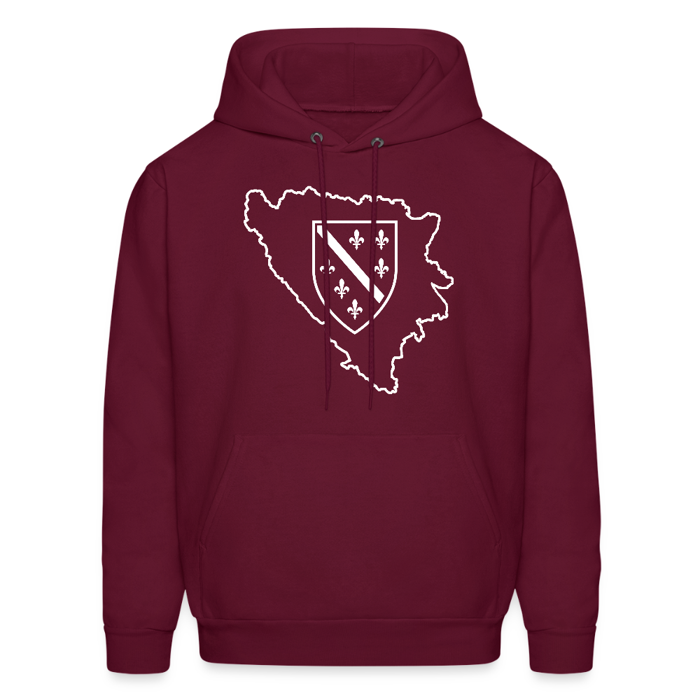 RBiH Granice | Premium Duks - burgundy