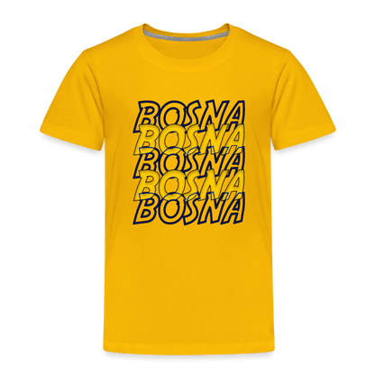 Bosna | Djecija majica - sun yellow