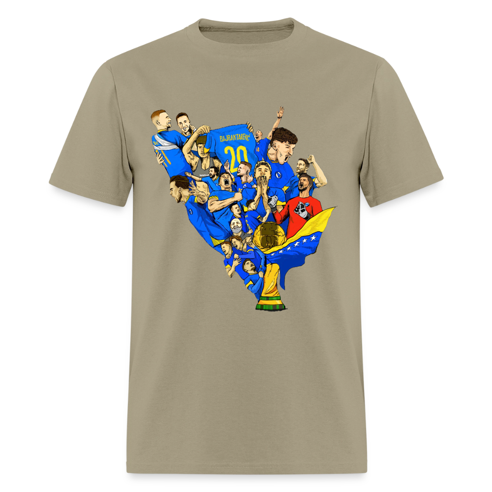 Men's T-Shirt | GILDAN 5000 - khaki