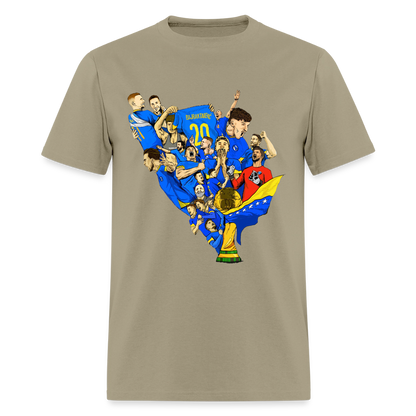 Men's T-Shirt | GILDAN 5000 - khaki