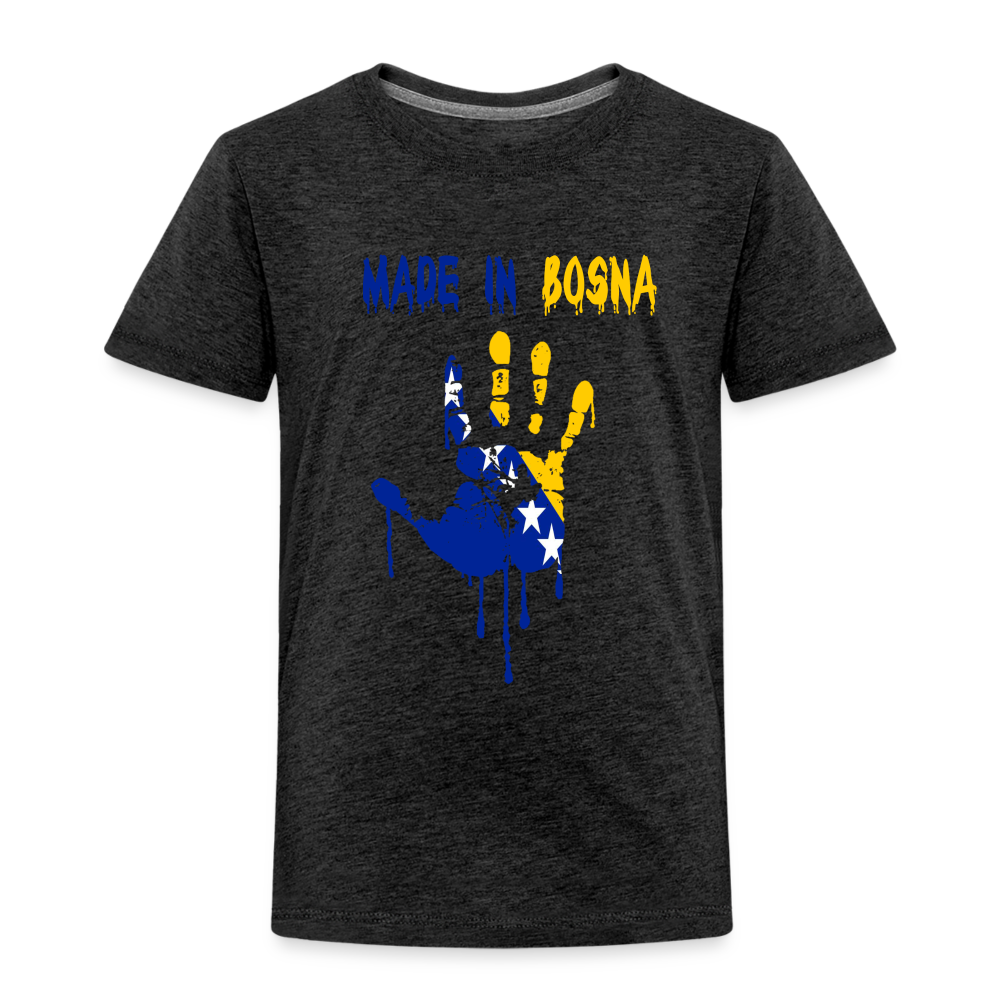 Made in Bosnia | Djecija majica - charcoal grey