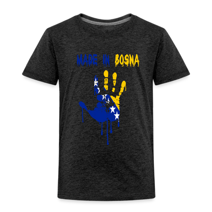 Made in Bosnia | Djecija majica - charcoal grey