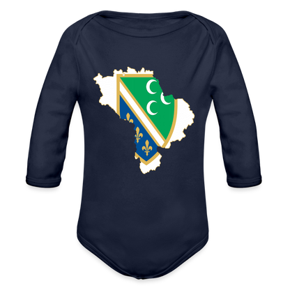 Sandžak | Bodi dugi rukav - dark navy