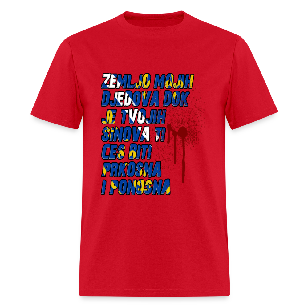 Zemljo mojih djedova | Majica kratki rukav - red