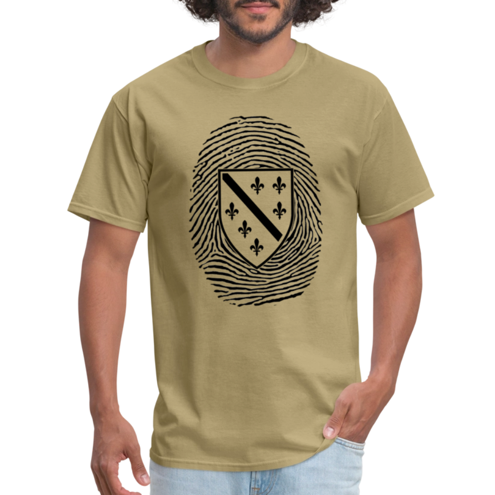 Otisak Bosanski | Majica kratki rukav - khaki