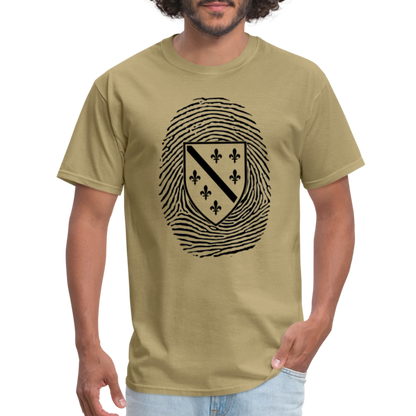 Otisak Bosanski | Majica kratki rukav - khaki